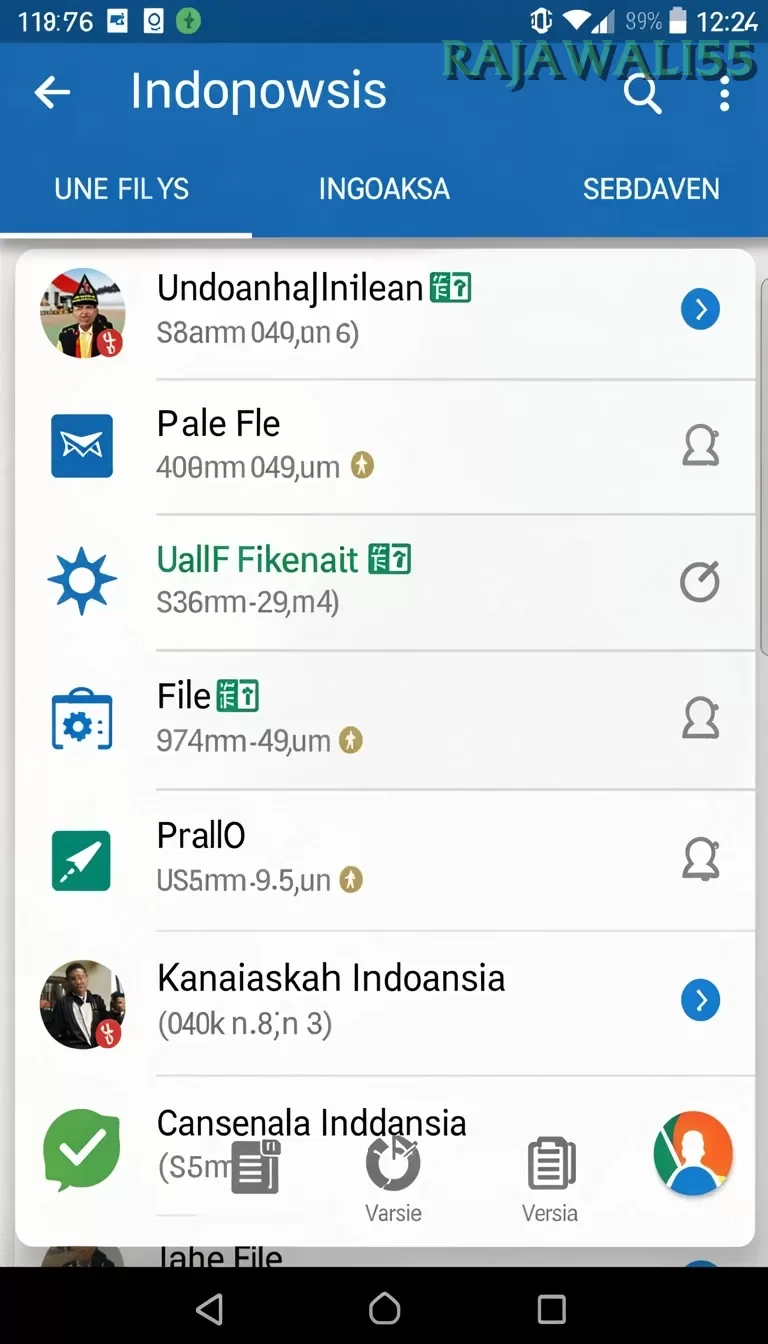 Cuplikan layar RPVIP4 — pengaturan akun