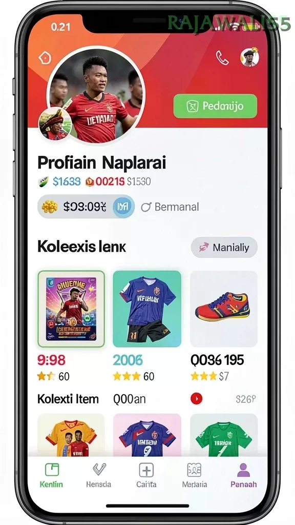 Cuplikan layar IDR108 — halaman utama